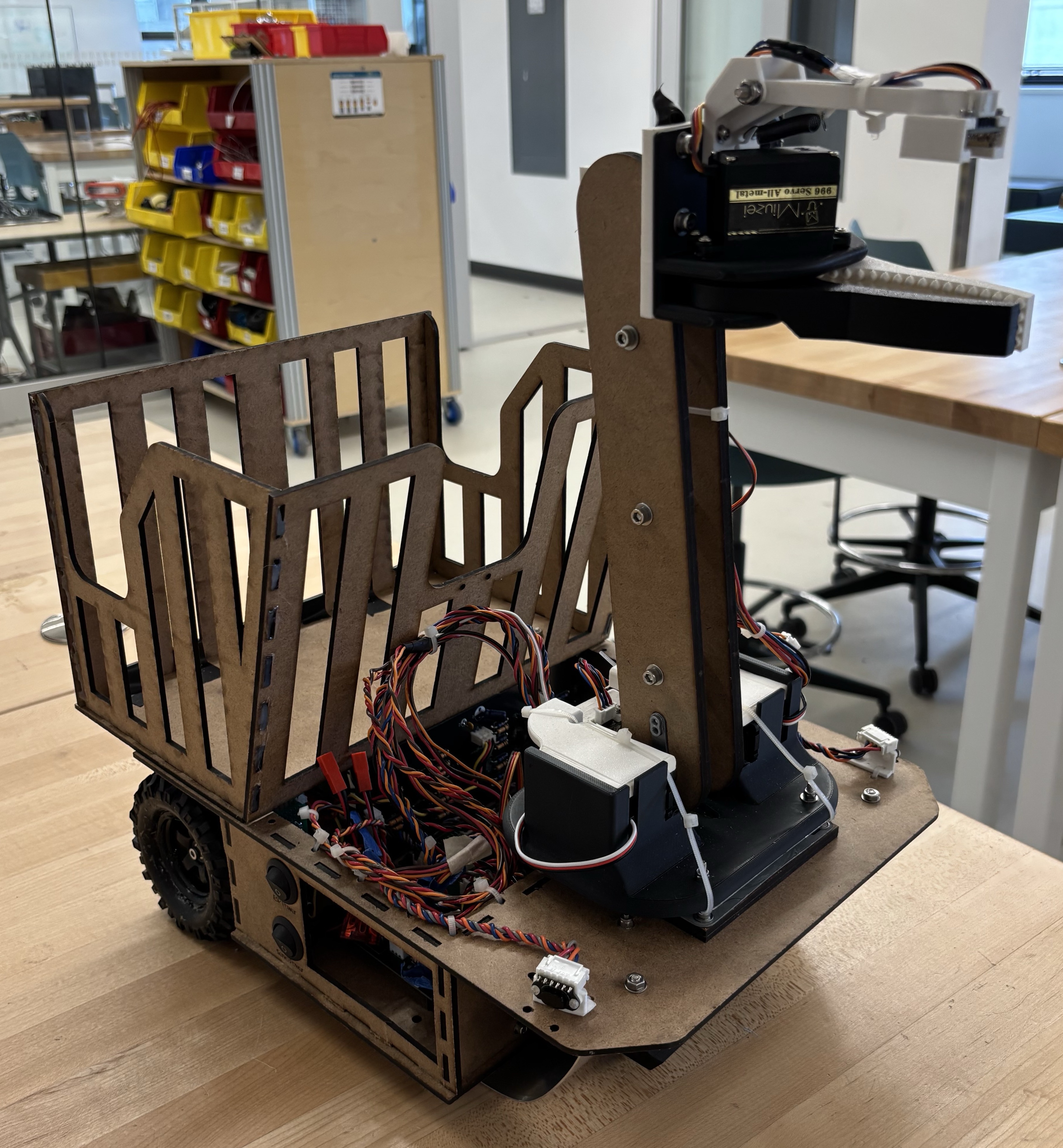 Perspective view of robot